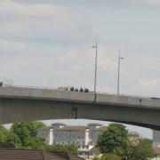 The incident took place on the Itchen Bridge