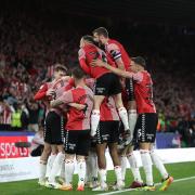 Southampton celebrate the opening goal at St Mary's