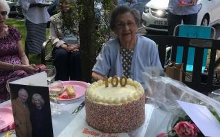 Betty Singleton has celebrated her 100th birthday in Southampton