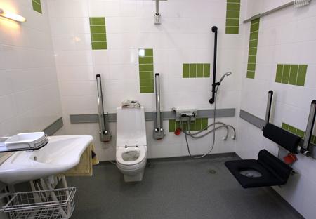 First look at Jack's Place at Naomi House Children's Hospice.
One of the en-suite bathrooms