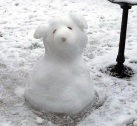 Snowman pic from Maria Walden