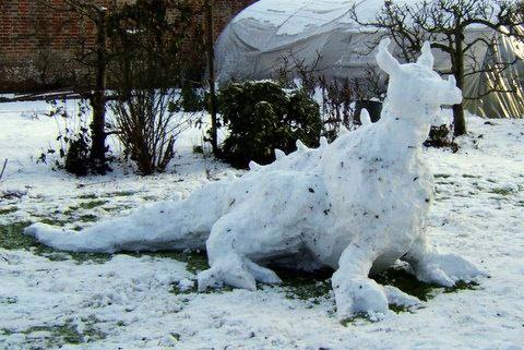  Snow Dragon, made by the'clients' for their Carers.