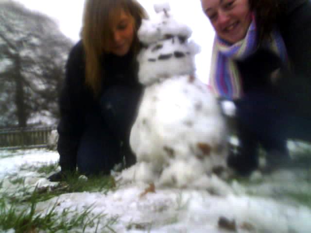 Snowman by Abby Beare