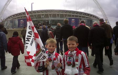 Tom & Jack at Wembley from James Cunningham
