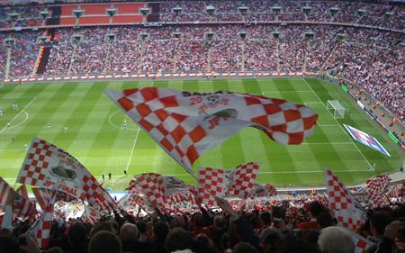 Saints at Wembley by Steve
