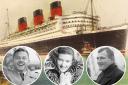 Some of the Hollywood stars pictured in Southampton in the glamorous heyday of cruising