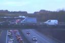 Heavy delays on the M3 Southbound at Winchester following an incident