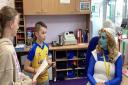 Students and staff at Foxhills Junior School dress up for World Book Day 2024