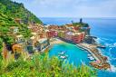The cliff-top town of Cinque Terre