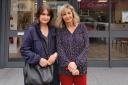 Linda Bridgwater (left) and her sister Wendy Morby (right) are taking a stand against mydentist