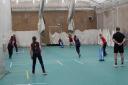 The Utilita Bowl hosted the girl's cricket indoor finals.