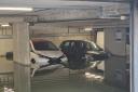 Flooding in Chapel Road car park, Southampton