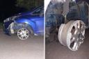 Police stopped this Ford Fiesta in Botley