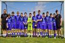AFC Stoneham under-12s completed a memorable treble.