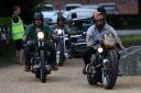PHOTOS: Motorbike entrance at Sholing Technology College prom