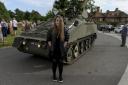 PHOTOS: Student arrives in a TANK at Henry Beaufort School prom