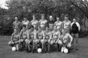 The team who ran out for Holbury in May 1989