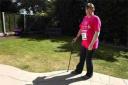 CHALLENGE:  Dee Bayliss from Canford Heath, is taking part in this year's Race for Life in Poole. Picture: Richard Crease.