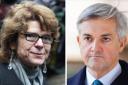 Chris Huhne and fomer wife Vicky Pryce