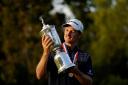 Justin Rose with the US Open trophy