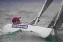 CRUNCH YEAR: Megan Pascoe in her 2.4mR keelboat