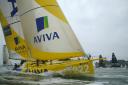 Dee's yacht Aviva in action. Photo: onEdition