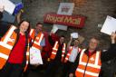 RELY ON US: Posties Kerry Fuller, Keith Cole, Alex Vale, depot manager Paul Farthing and Tom Adamson.