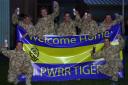 Hampshire soldiers celebrate their return to Germany