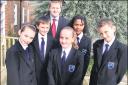 Oasis Academy Lord’s Hill head teacher Ian Golding with some pupils