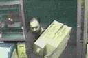 SANDWICH MAN: Maninder Pal Singh Kohli, on his delivery round, in CCTV footage