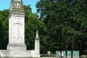 How the memorial walls at the Cenotaph may look.