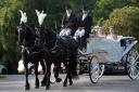 PHOTOS: Students arrive in horse-drawn carriage at Cantell School prom