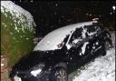Traffic Chaos as snow hits Hampshire. Photo by echo reader Amy Skelton
