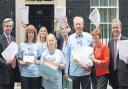 Members of Hampshire Against Fluoride with MPs Chris Huhne, Sandra Gidley and Julian Lewis
