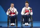 Lucy Shuker and Jordanne Whiley took silver (Picture: imagecomms)