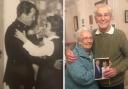 The Wellers, during their dating days and after 70 years of marriage