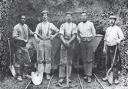 Gangs of navvies carved a railway network across Hampshire.