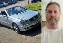 Phillip Moore's stolen Mercedes has been registered under new owners