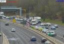 Delays on the M27 near Junction 8