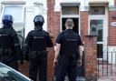 File photo of Immigration enforcement officers take part in an immigration raid in north west London. Picture date: Thursday June 15, 2023.