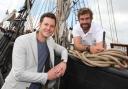 TV star Matt Baker and Iain Percy OBE open the PSP Southampton Boat Show