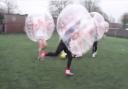 VIDEO: Bubble football