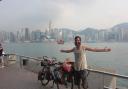 Cyclist's 11,000 mile journey for charity from Hampshire to Hong Kong