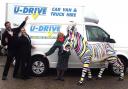 Marwell Wildlife has teamed up with vehicle hire company U-Drive.