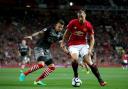 Manchester United 2-0 Saints - in -pictures