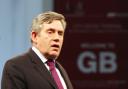 Gordon Brown speaking in Southampton
