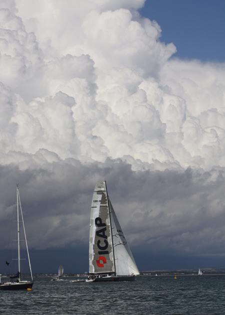 Cowes Week Gallery
Stormy sky for Cowes Week. Picture Rob Burner