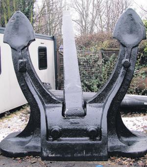 Queen Elizabeth 2's anchor to be placed outside Holy Rood Church in Southampton ?type=display