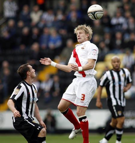 Pictures from the Notts County v Saints game, October 30, 2010