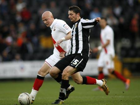 Pictures from the Notts County v Saints game, October 30, 2010